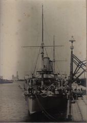 Incrociatore Puglia 1903-1905 Gelatina a sviluppo Genova, Archivio Galleria Nazionale di Palazzo Spinola