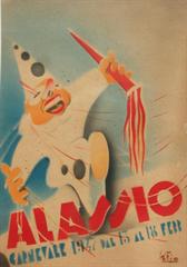 Manifesto pubblicitario eseguito dall’artista negli anni 30