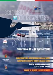 Locandina Criterium di Primavera Sanremo