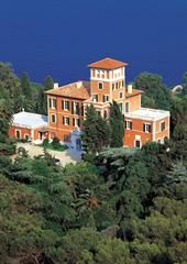Villa Hanbury, adagiata sul declivio di Capo Mortola, circondata dal meraviglioso parco botanico