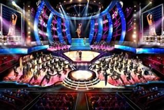 La scenografia del Festival di Sanremo