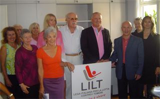 Presidente, Vice Presidente e Volontari LILT