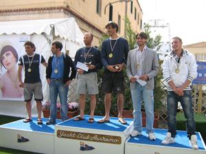Podio Criterium di Primavera Sanremo